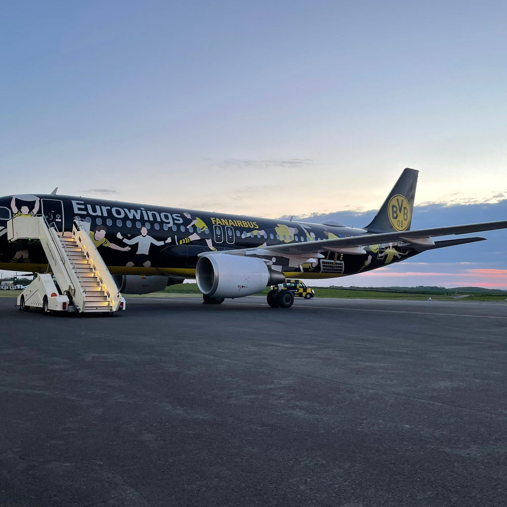 The sky is the limit - the BVB fan plane!