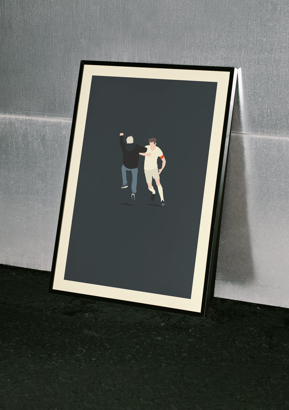 Print BODY CHECK, black