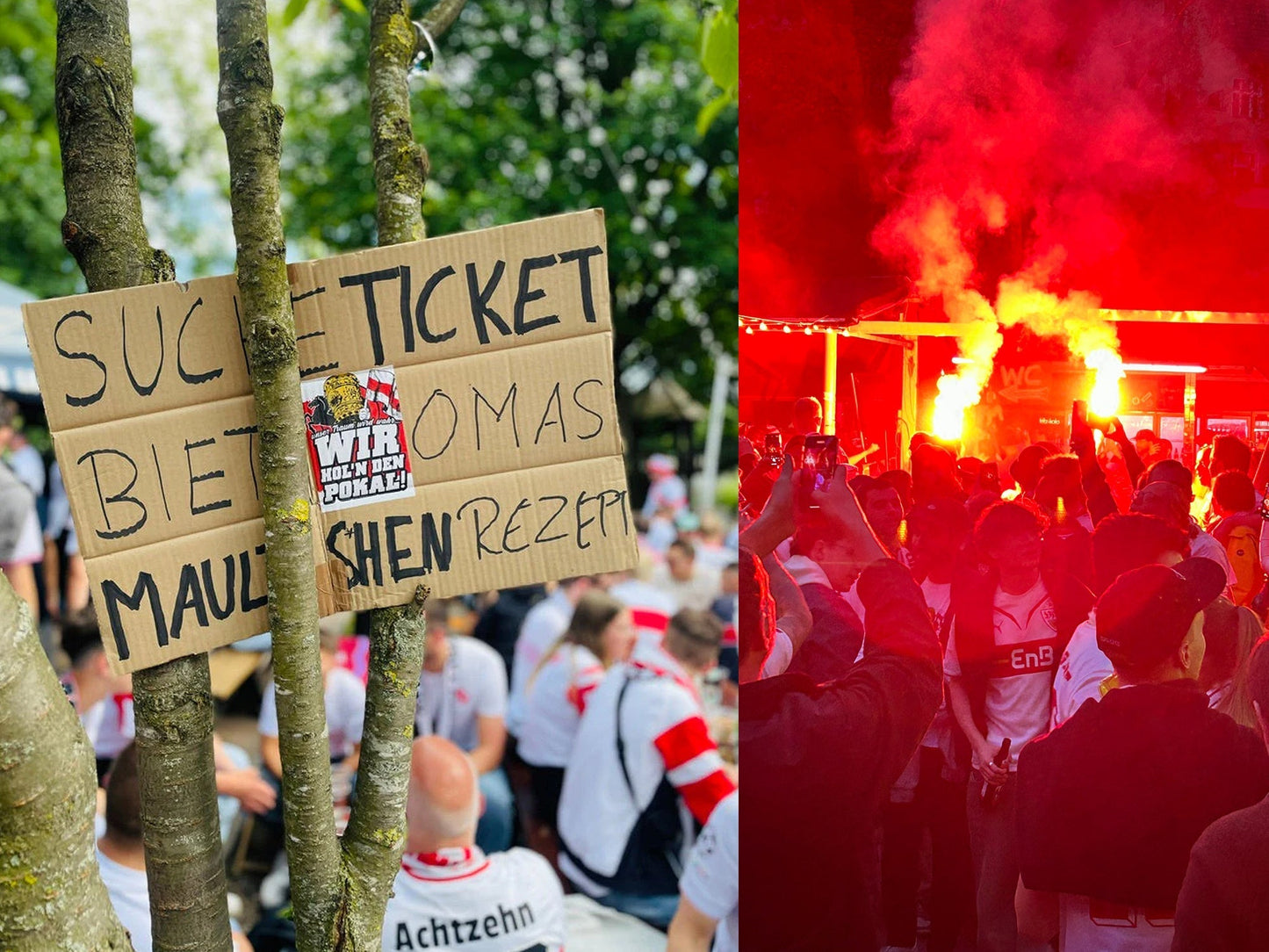 Pokalwochenende? Pop up-Premiere!