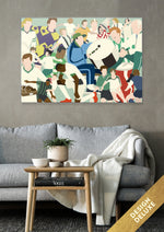 FOHLEN CLASH Leinwand